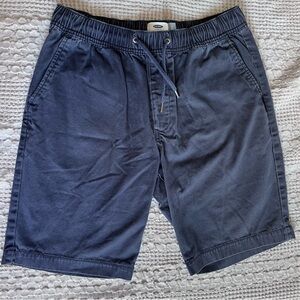 Old Navy Men's Dark Blue Flat Front Shorts 9” inseam